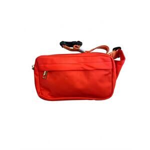 NEW BC HANDBAGS unisex rectangle fanny pack in orange